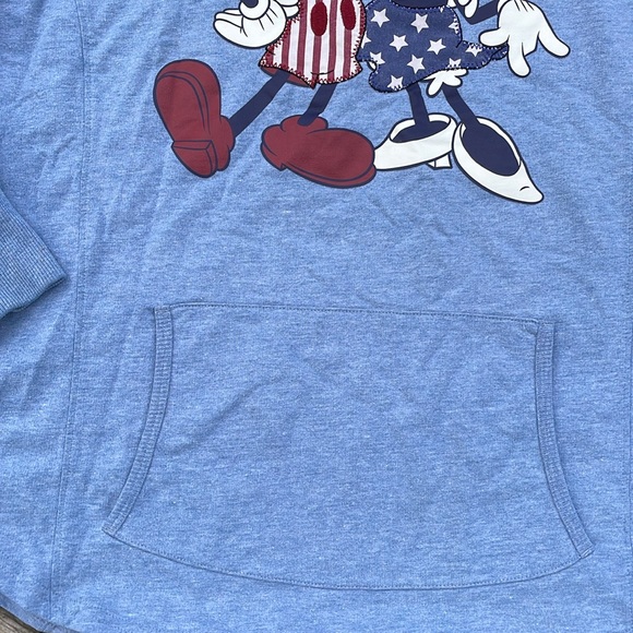 Authentic Disney Parks Mickey & Minnie Cowl Neck Sweatshirt - Picture 6 of 8